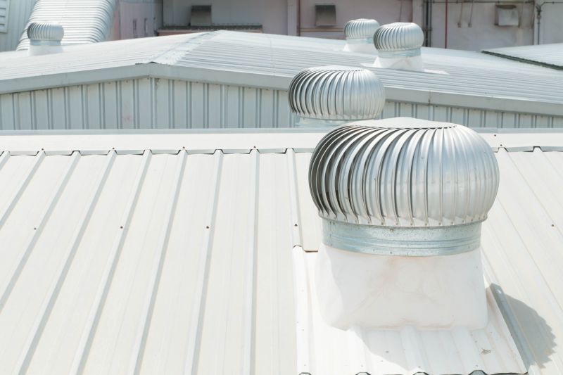 Metal Roof with Ventilation