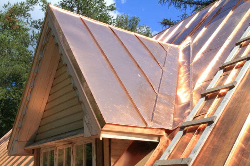 Residential Metal Roof Close-Up